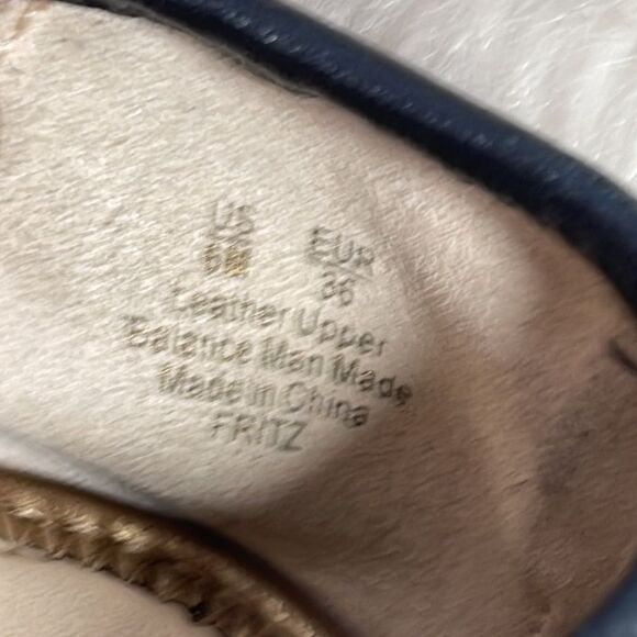 Sam Edelman Fritz Black Leather Ballet Flats Sz 6 - Picture 6 of 7